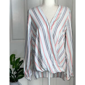 Willow and Clay Brooke Striped Long Sleeve Top (XS)